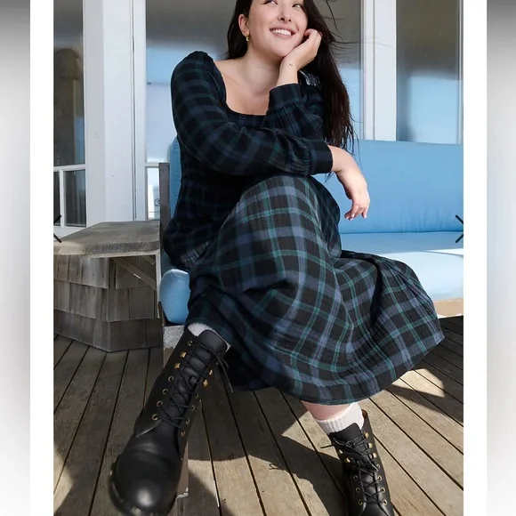 • Madewell • Women’s Kellie Combat Style Lace Up Boots Black Leather  7.5 - Picture 3 of 7